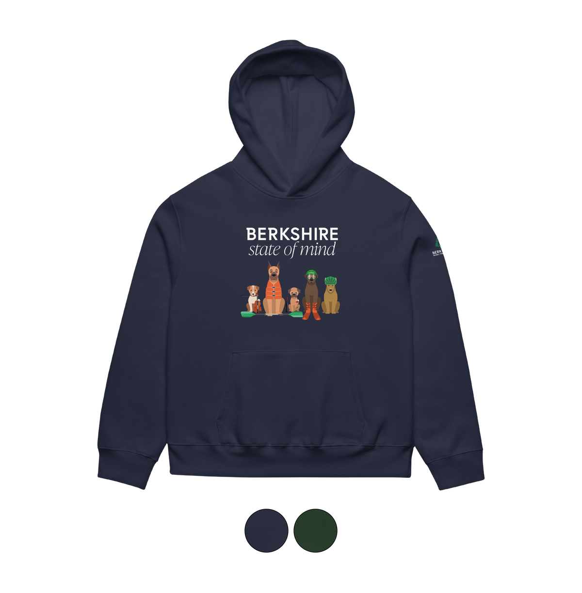 Berkshire State of Mind Oversized Hoodie