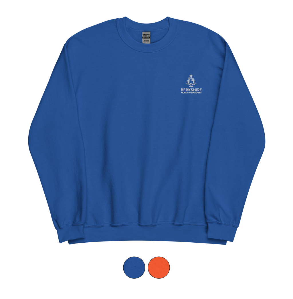 Berkshire White Logo Sweatshirt