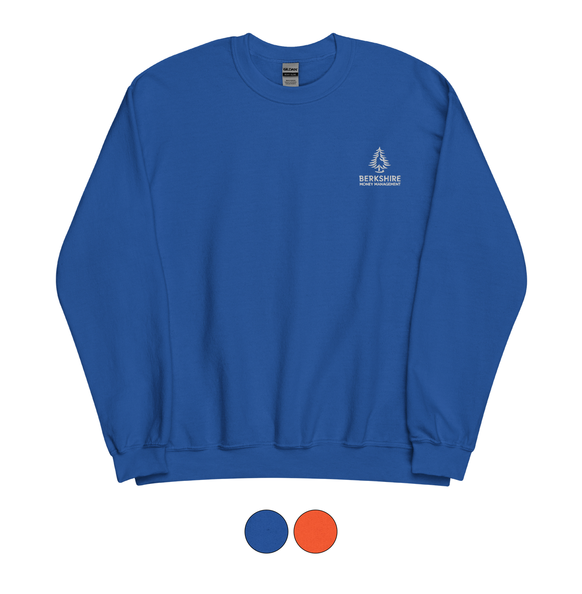 Berkshire White Logo Sweatshirt